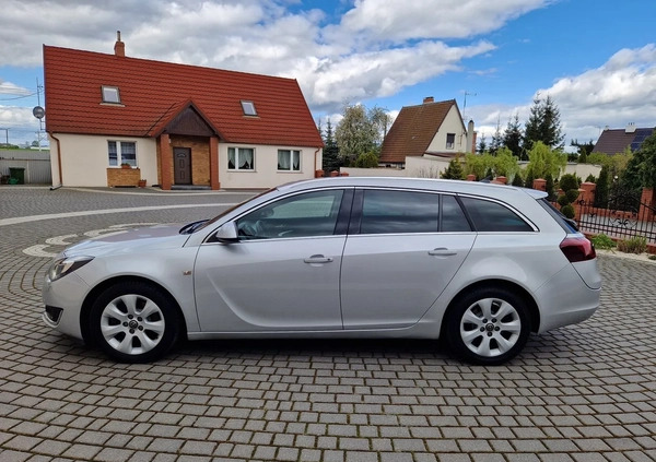 Opel Insignia cena 31999 przebieg: 209724, rok produkcji 2014 z Jedwabne małe 596